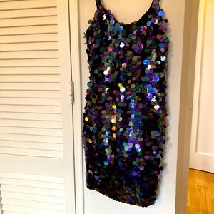 Vintage sequined party dress